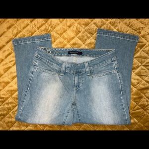 American Eagle denim capris